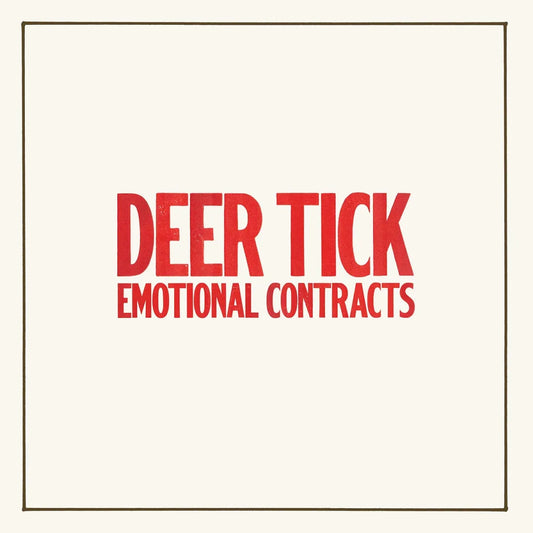 Deer Tick - Emotional Contracts  Red & Black Blob Vinyl, LP