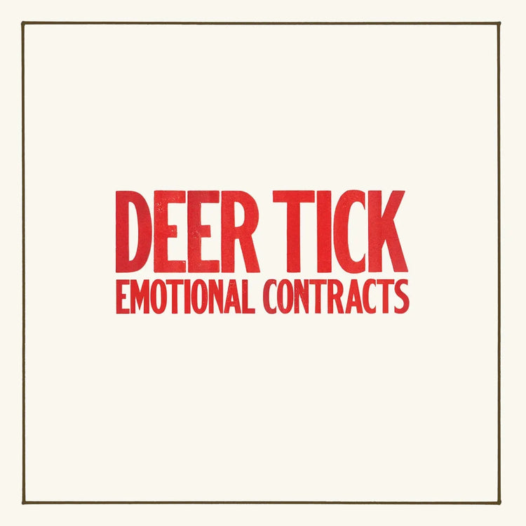Deer Tick - Emotional Contracts Red & Black Blob Vinyl, LP