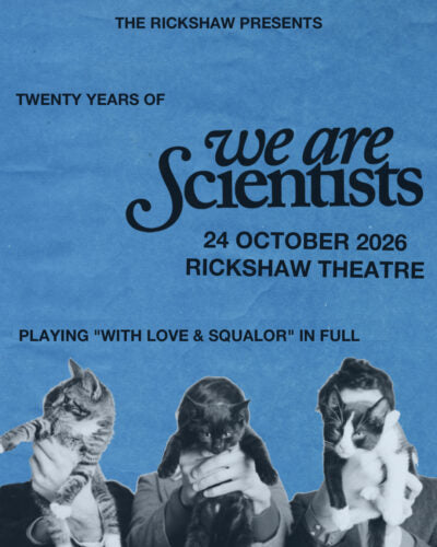 We Are Scientists ticket