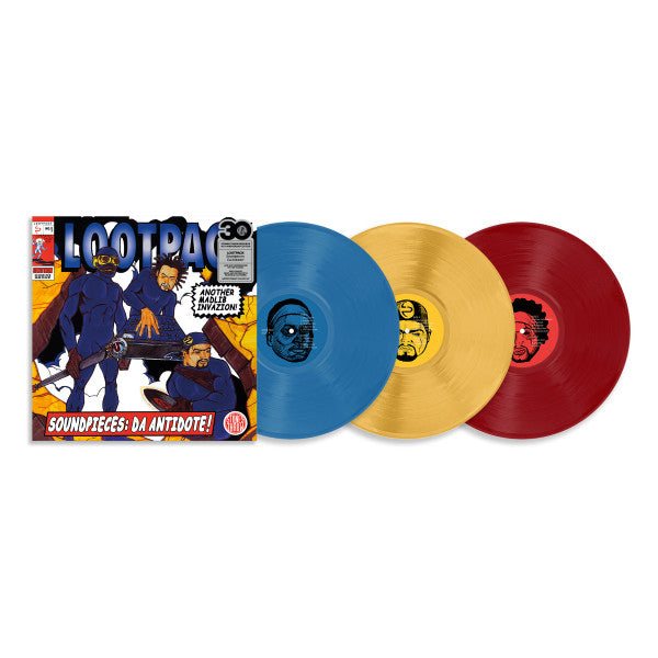 PRE-ORDER: Lootpack - Soundpieces: Da Antidote! (Primary Colors Vinyl 3xLP)
