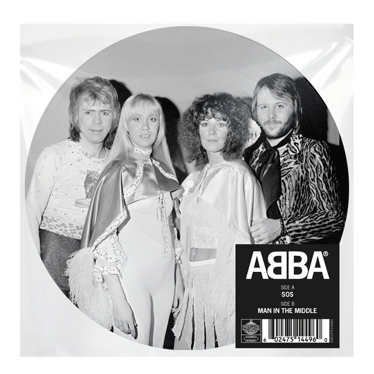 ABBA - SOS | Man In The Middle (50th Anniversary Reissue) - 7'' - Picture Disc Vinyl