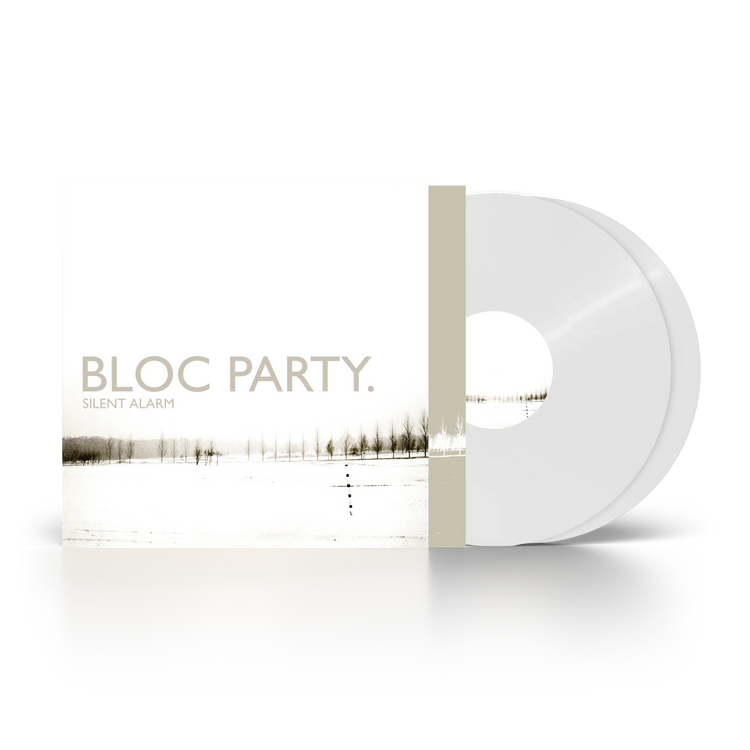 PRE-ORDER: Bloc Party - Silent Alarm (20th Anniversary White Vinyl 2xLP)