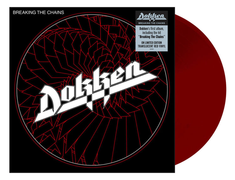 Dokken -Breaking The Chains (transluscent red vinyl) LP