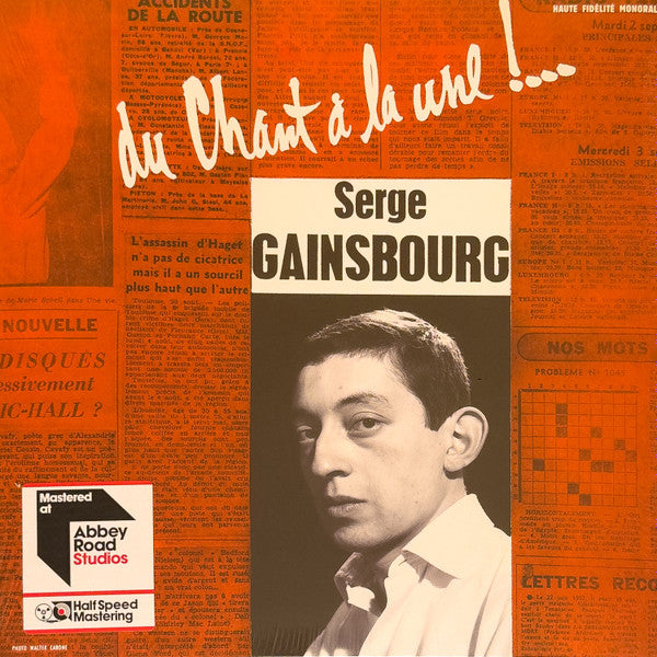 Album art for Serge Gainsbourg - Du Chant À La Une !...