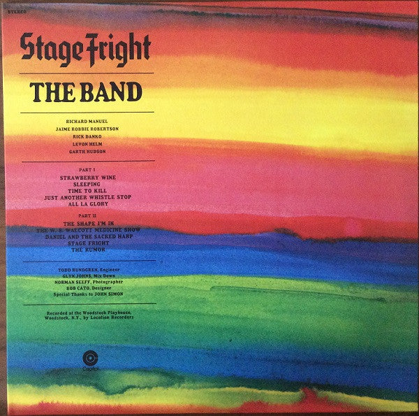 Album art for The Band - Stage Fright