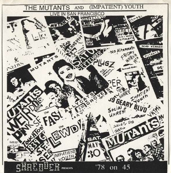 Album art for Mutants - '78 On 45