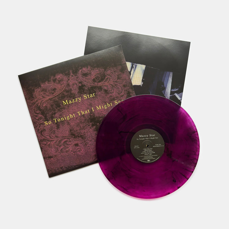 Mazzy Star - So Tonight That I Might See Violet Smoke w/ Purple and Black Splatter