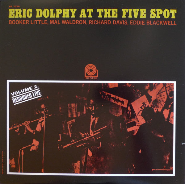 Album art for Eric Dolphy - At The Five Spot Volume 2