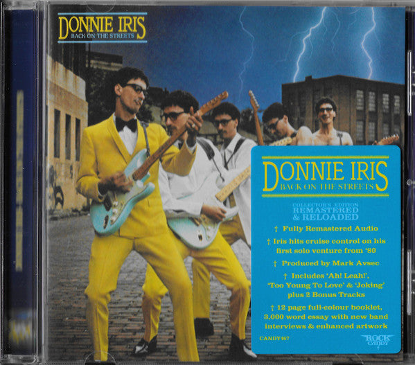 Album art for Donnie Iris - Back On The Streets