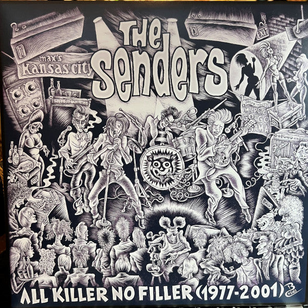 Album art for The Senders - All Killer No Filler (1977-2001)