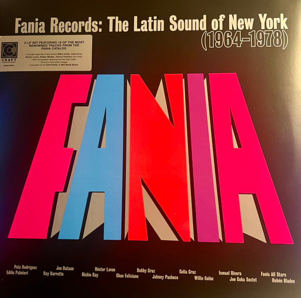 Album art for Various - Fania Records: The Latin Sound Of New York (1964-1978)