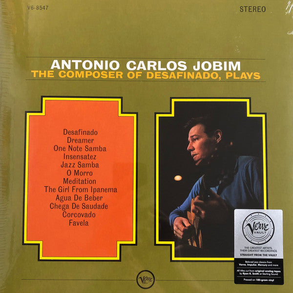Album art for Antonio Carlos Jobim - The Composer Of Desafinado, Plays