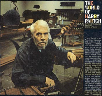 Album art for Harry Partch - The World Of Harry Partch