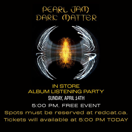 Pearl Jam Dark Matter Early Listening Event Ticket