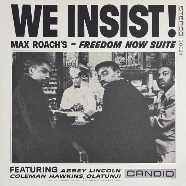 Album art for Max Roach - We Insist! Max Roach's Freedom Now Suite