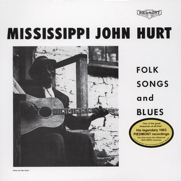 Album art for Mississippi John Hurt - Folk Songs And Blues