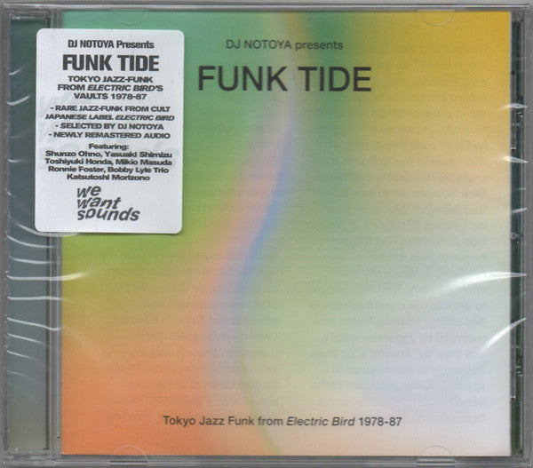 Album art for DJ Notoya - Funk Tide (Tokyo Jazz-Funk From Electric Bird 1978-87)