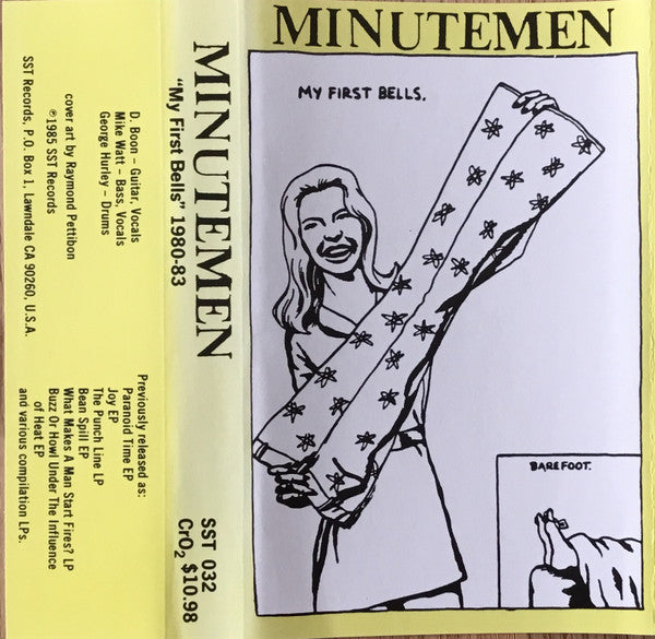 Album art for Minutemen - "My First Bells" 1980-83