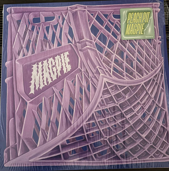 米LP Peach Pit Magpie (Clear Mint) 19802811821 Columbia /00260 Peach Pit - Magpie (Limited Edition Clear and White Swirl Vinyl)