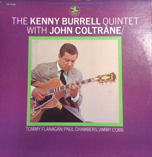 Album art for The Kenny Burrell Quintet - The Kenny Burrell Quintet With John Coltrane