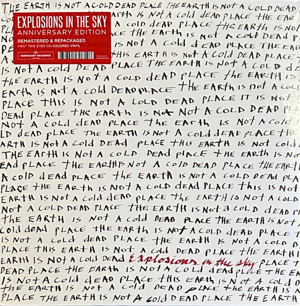 Album art for Explosions In The Sky - The Earth Is Not A Cold Dead Place