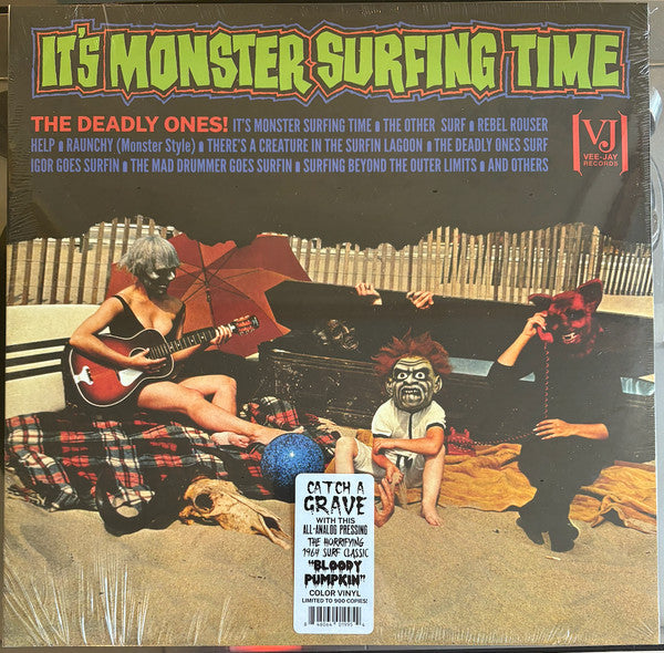 Album art for Deadly Ones - It's Monster Surfing Time