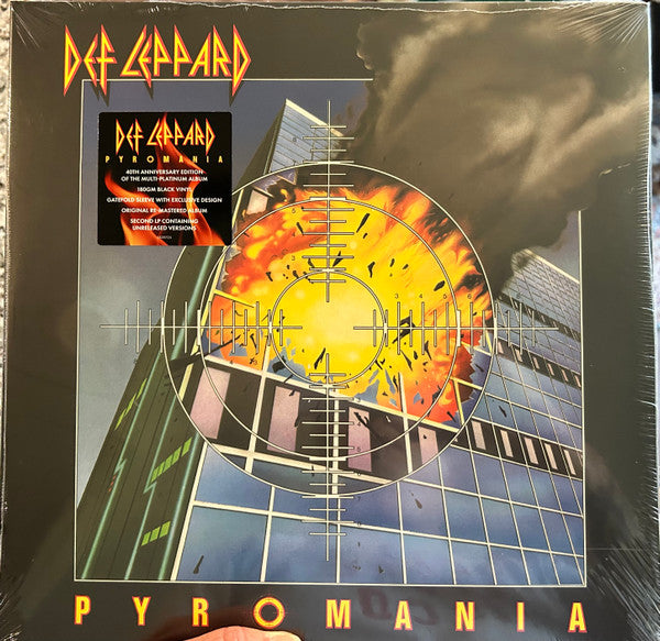 DEF LEPPARD PYROMANIA 帯歌詞付 レコード DEF LEPPARD PYROMANIA 帯歌詞付 レコード