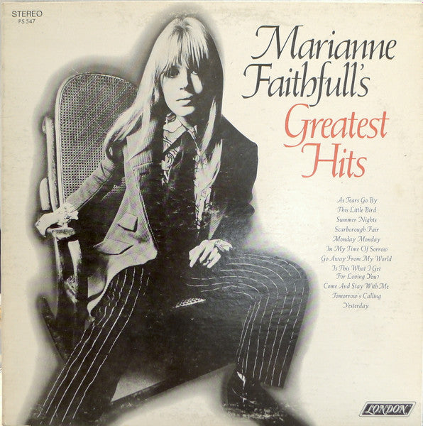 Album art for Marianne Faithfull - Marianne Faithfull's Greatest Hits