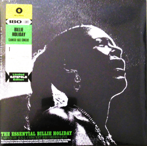Album art for Billie Holiday - The Essential Billie Holiday (Carnegie Hall Concert Recorded Live)