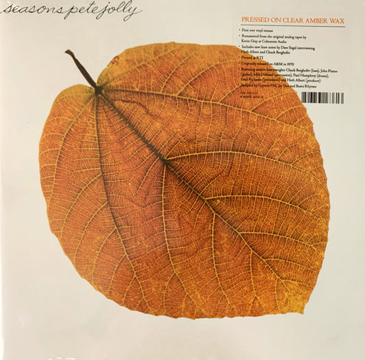 Album art for Pete Jolly - Seasons