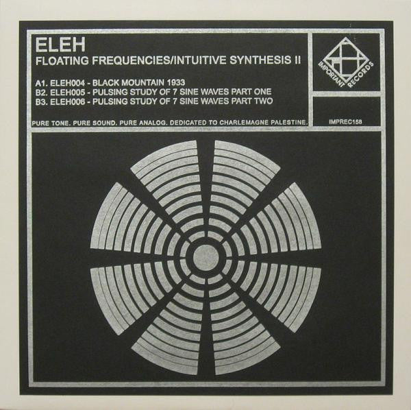 Album art for Eleh - Floating Frequencies / Intuitive Synthesis II