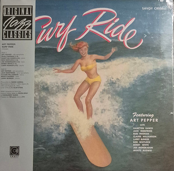 Album art for Art Pepper - Surf Ride
