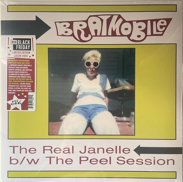 Album art for Bratmobile - The Real Janelle & The Peel Session
