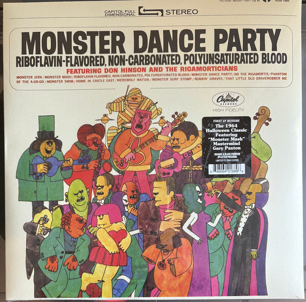 Album art for Don Hinson And The Rigamorticians - Monster Dance Party