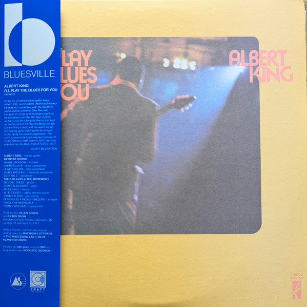 Album art for Albert King - I'll Play The Blues For You