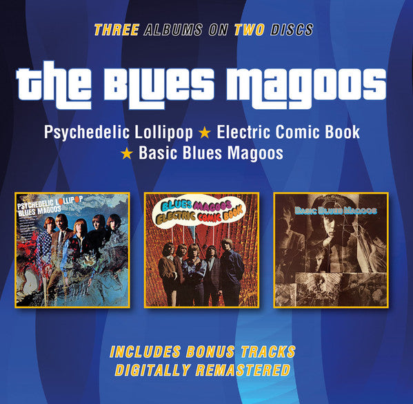 Album art for Blues Magoos - Psychedelic Lollipop / Electric Comic Book / Basic Blues Magoos