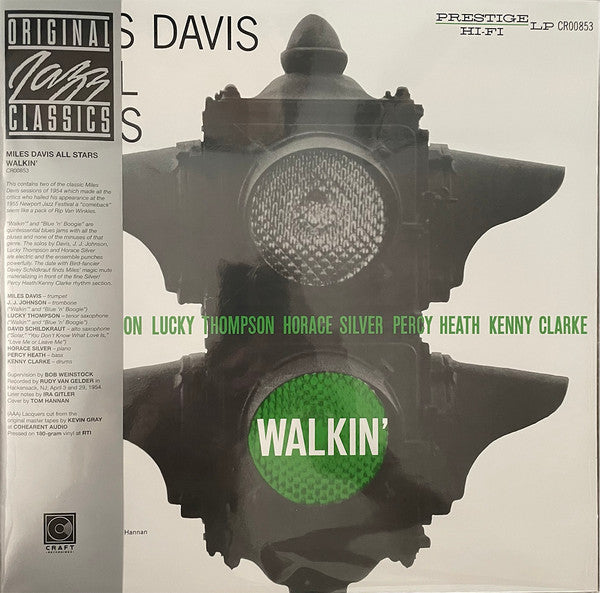 Album art for Miles Davis All Stars - Walkin'