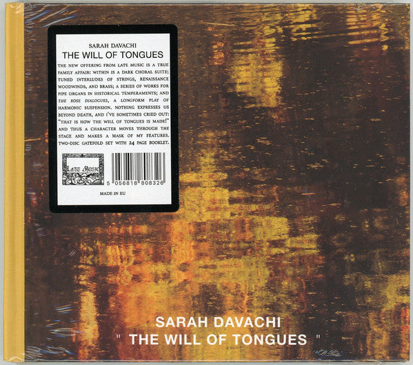 Album art for Sarah Davachi - The Will Of Tongues