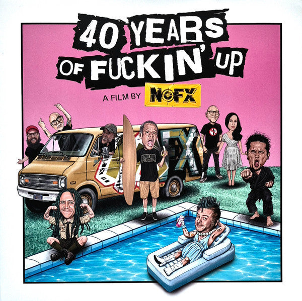 Album art for NOFX - 40 Years Of Fuckin' Up - A Film By NOFX