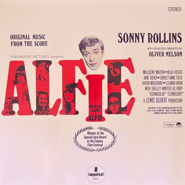 Album art for Sonny Rollins - Original Music From The Score "Alfie"