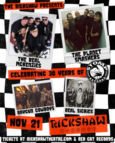 The Real McKenzies & The Planet Smashers ticket