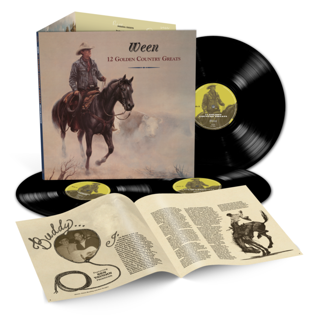 PRE-ORDER: Ween - 12 Golden Country Greats (Deluxe Edition 3xLP)