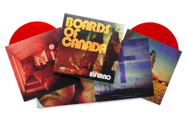 PRE-ORDER: Boards Of Canada - Inferno (Deluxe Transparent Red Vinyl 2x