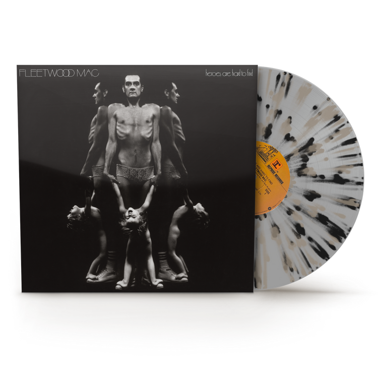 Fleetwood Mac - Heroes Are Hard To Find Vinyl, LP, Album, Limited Edition , Black and White Splatter Clear, 50th Anniversary Edition