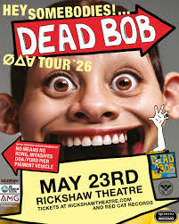 Dead Bob album release ticket
