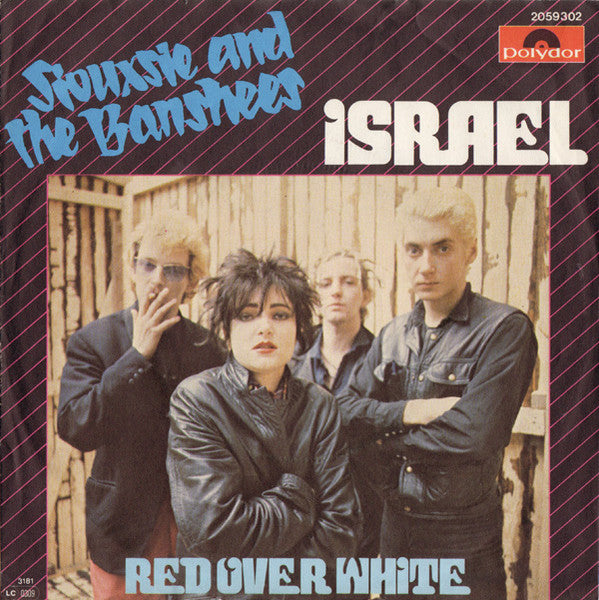 Siouxsie & The Banshees - Israel 1981 Germany Vinyl, 7", 45 RPM, Single