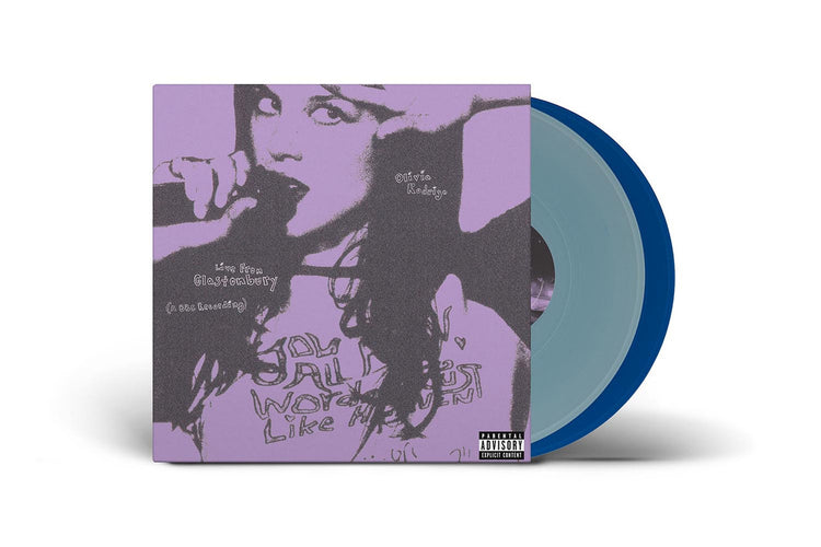 PRE-ORDER: Olivia Rodrigo - Live From Glastonbury (Light Blue & Cobalt Vinyl 2xLP)