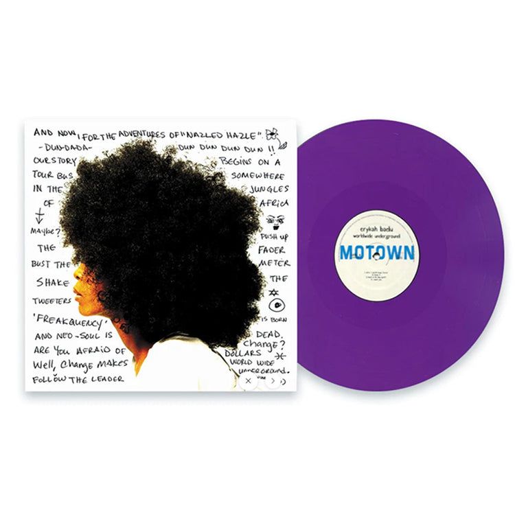 Erykah Badu - Worldwide Underground purple LP