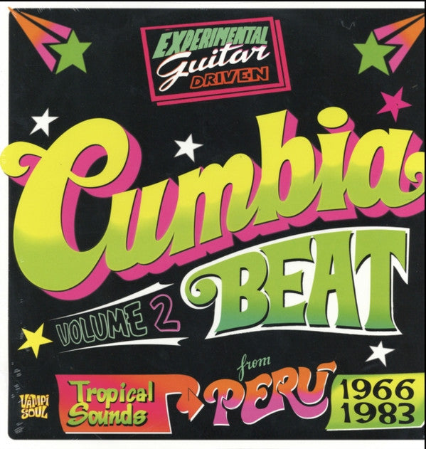Album art for Various - Cumbia Beat Vol. 2 (Experimental Guitar-Driven Tropical Sounds From Perú 1966/1983)