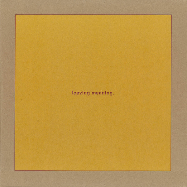 Album art for Swans - Leaving Meaning.